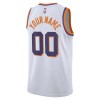 Canotte Uomo Phoenix Suns Personalizzate Nike 2023-24 Association Edition Bianco Swingman